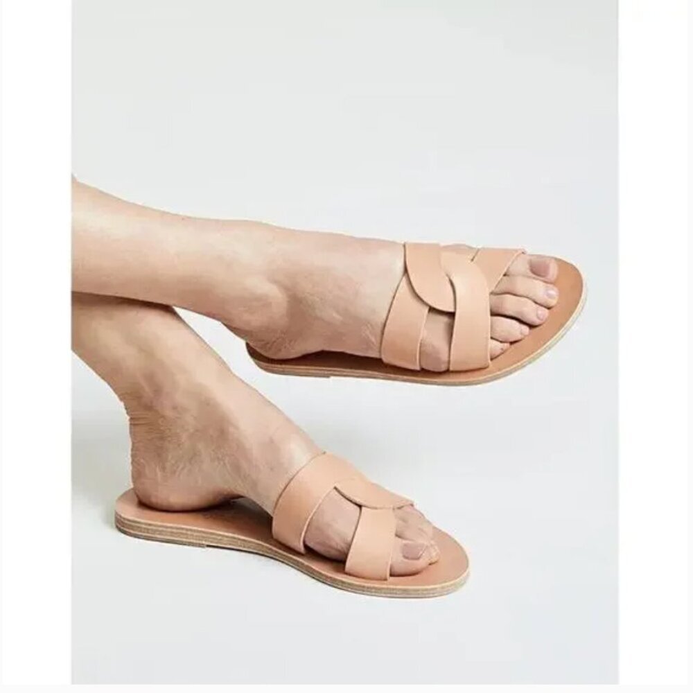 Ancient Greek Desmos Sandal In Natural